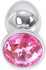 Perfect Lover Buttplug Aluminium Pink Small цена и информация | Анальные игрушки | kaup24.ee