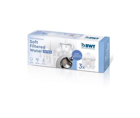 BWT 814873 3-Pack Soft Filtered Water EXTRA цена и информация | Фильтры для воды | kaup24.ee