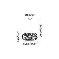 Ripplamp hind ja info | Rippvalgustid | kaup24.ee