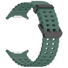 TECH-PROTECT ICONBAND PRO SAMSUNG GALAXY WATCH ULTRA (47 MM) ARMY GREEN hind ja info | Nutikellade ja nutivõrude tarvikud | kaup24.ee