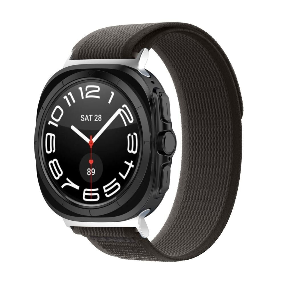 Tech-Protect Nailon Samsung Galaxy Watch Ultra (47 mm), Must/oranž hind ja info | Nutikellade ja nutivõrude tarvikud | kaup24.ee