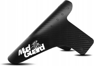 Mtb Enduro Carbon Mud Guard Front Rear Must цена и информация | Крылья для велосипеда | kaup24.ee