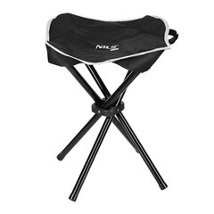 NC3010 BLACK TOURIST STOOL NILS CAMP hind ja info | Vabaõhumängud | kaup24.ee