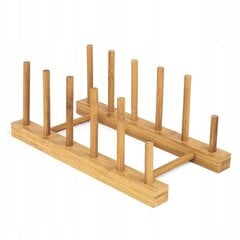 Подставка для крышек Tadar из бамбука цена и информация | Ящики для инструментов, держатели | kaup24.ee