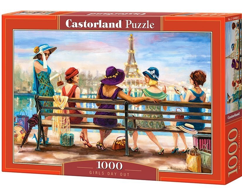 Pusle Puzzle Castorland Girls Day Out, 1000-osaline hind ja info | Pusled | kaup24.ee