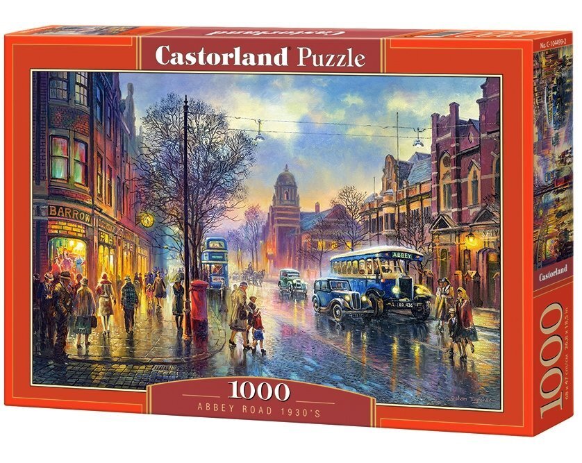 Pusle Castorland Puzzle Abbey Road 1930’s, 1000-osaline цена и информация | Pusled | kaup24.ee
