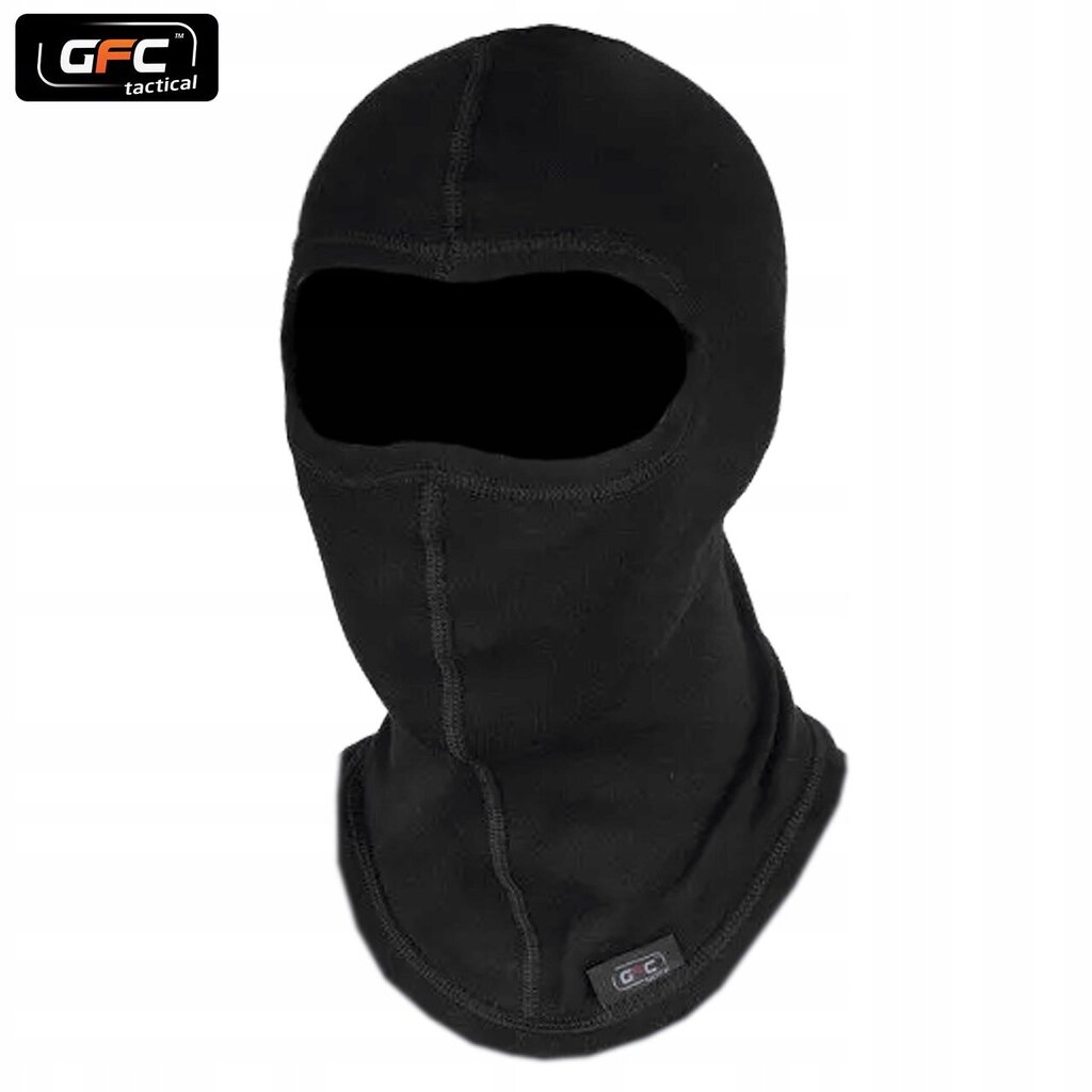 Balaclava koos salliga, GFC Tactica, Thermoactive, Must hind ja info | Meeste sallid, mütsid ja kindad | kaup24.ee