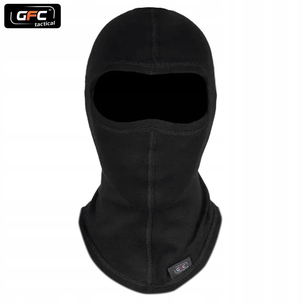 Balaclava koos salliga, GFC Tactica, Thermoactive, Must hind ja info | Meeste sallid, mütsid ja kindad | kaup24.ee