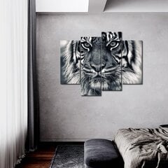 Seinamaal First Wall Art, must-valge hind ja info | Seinapildid | kaup24.ee