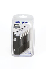 Межзубные щетки Interprox Plus Black XX-MAXI 2,7 мм, 6 шт. цена и информация | Для ухода за зубами | kaup24.ee