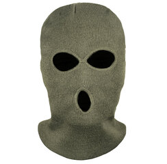 Balaclava koos salliga, Mil-Tec, Fine strick, Olive цена и информация | Мужские шарфы, шапки, перчатки | kaup24.ee