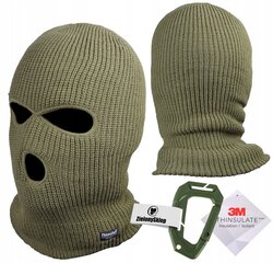 Balaclava koos salliga, Mil-Tec, Thinsulate, Olive hind ja info | Meeste sallid, mütsid ja kindad | kaup24.ee