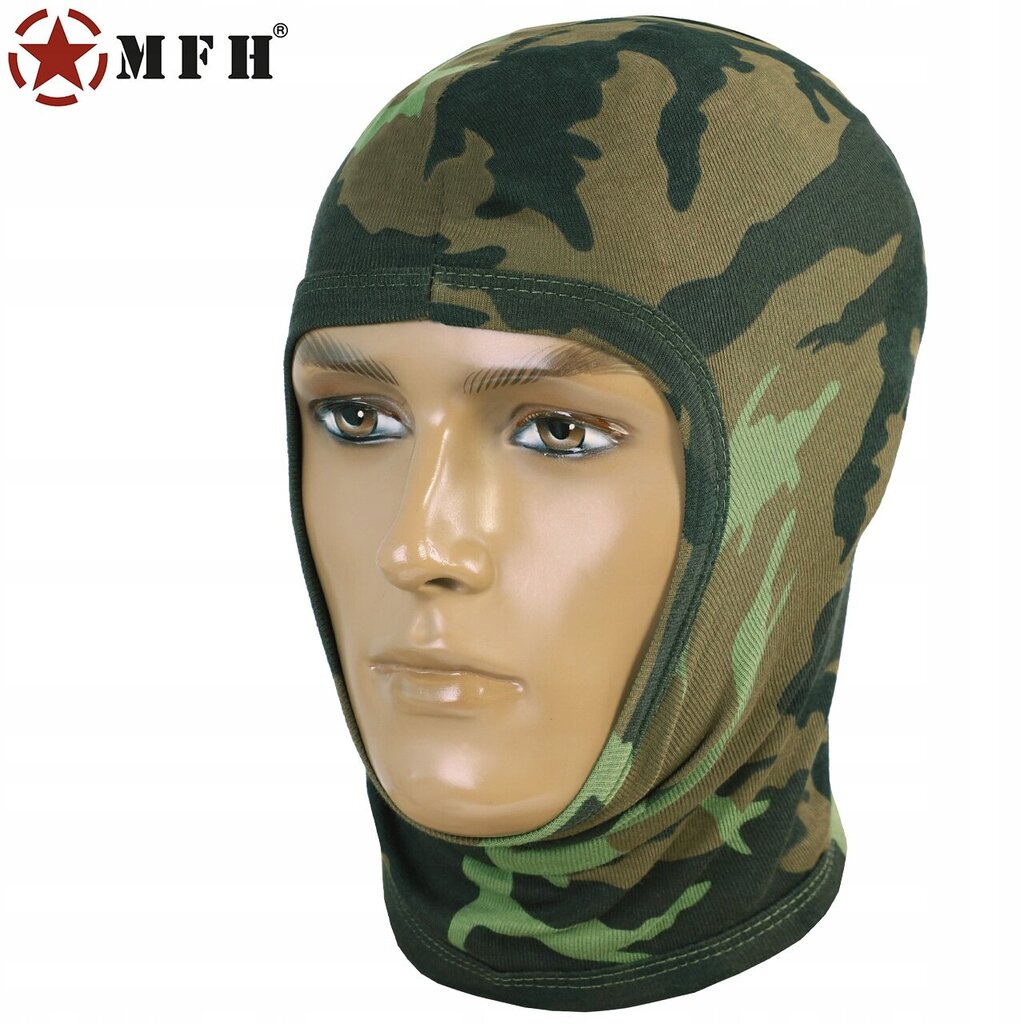 Balaclava koos salliga, MFH, M95, Camo цена и информация | Meeste sallid, mütsid ja kindad | kaup24.ee