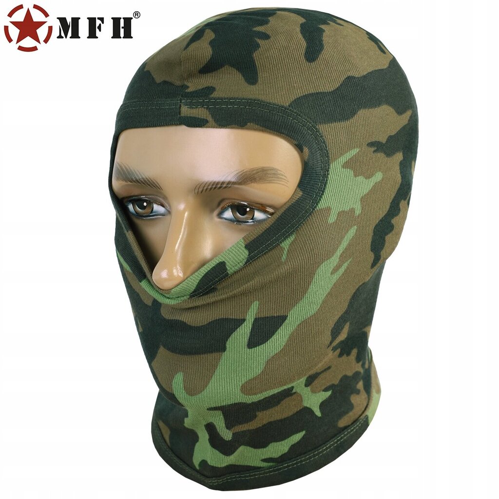 Balaclava koos salliga, MFH, M95, Camo цена и информация | Meeste sallid, mütsid ja kindad | kaup24.ee