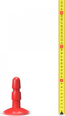 Dildo Hung System Suction Cup Plug Red hind ja info | Anaallelud | kaup24.ee