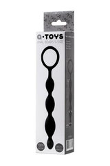 Toyfa A-TOYS, Anal chain, silicone, black, 19,5 cm цена и информация | Анальные игрушки | kaup24.ee