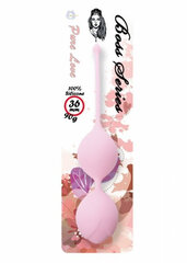 Boss Of Toys Silicone Kegel Balls 36mm 90g Light Pink - B - Series цена и информация | Вагинальные шарики | kaup24.ee