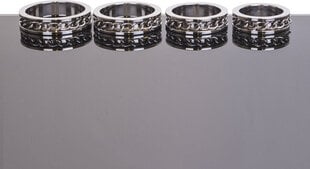 Kiotos Steel Chain Link Cockring - 45 mm цена и информация | Эрекционные кольца, насадки на пенис | kaup24.ee