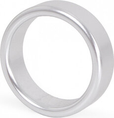 Kiotos Steel Cockring Silver Aluminium 45 mm цена и информация | Эрекционные кольца, насадки на пенис | kaup24.ee