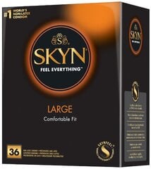 SKYN Large 36vnt. цена и информация | Презервативы | kaup24.ee