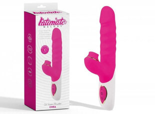 Vibraator Chisa Clit Kisser Thruster, roosa hind ja info | Vibraatorid | kaup24.ee