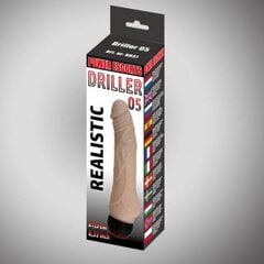 Boss Of Toys Driller 05 flesh 21,5 cm realistic vibrating цена и информация | Вибраторы | kaup24.ee