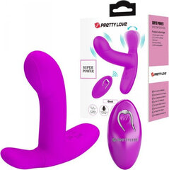 Boss Of Toys PRETTY LOVE - Geri Purple, 12 vibration functions 3 licking settings Wireless remote control цена и информация | Вибраторы | kaup24.ee