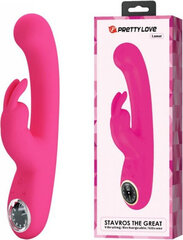 Boss Of Toys PRETTY LOVE - Lamar Pink, 10 vibration functions 9 speed levels цена и информация | Вибраторы | kaup24.ee