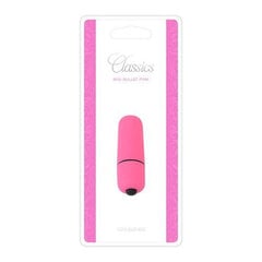 Boss Of Toys Wibrator-MINI VIBRATORE BULLET CLASSICS PINK цена и информация | Вибраторы | kaup24.ee