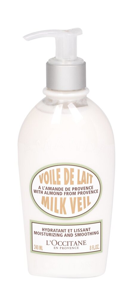 Ihupiim Amande Voile De Lait L´occitane (240 ml) цена и информация | Kehakreemid, losjoonid | kaup24.ee