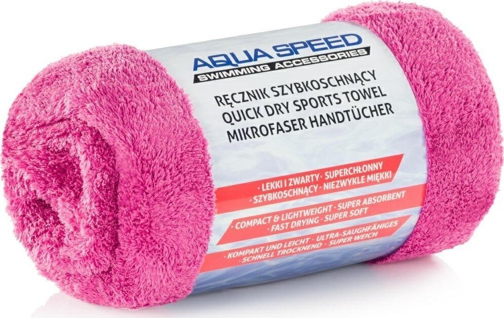 Mikrokiust rätik Aqua Speed Dry Coral, 50x100 hind ja info | Rätikud, saunalinad | kaup24.ee