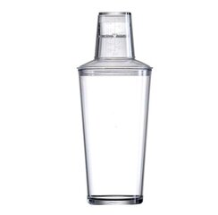 Plastikust kokteilišeiker COCKTAIL SHAKER 3 Part, 1 tk hind ja info | Klaasid, tassid ja kannud | kaup24.ee