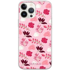 Telefoniümbris IPhone 6 PLUS Flowers 020 Täistrükk Heleroosa hind ja info | Telefoni kaaned, ümbrised | kaup24.ee