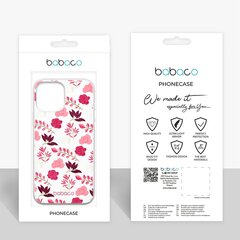 Telefoniümbris IPhone 6 PLUS Flowers 020 Osaline trükk Läbipaistev hind ja info | Telefoni kaaned, ümbrised | kaup24.ee