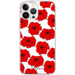 Telefoniümbris IPhone 6 PLUS Flowers 018 Täistrükk Punane hind ja info | Telefoni kaaned, ümbrised | kaup24.ee