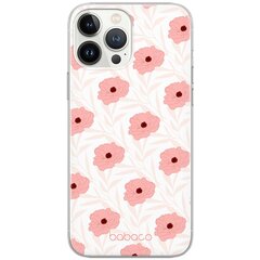 Telefoniümbris IPhone 6 PLUS Flowers 017 Täistrükk Heleroosa hind ja info | Telefoni kaaned, ümbrised | kaup24.ee