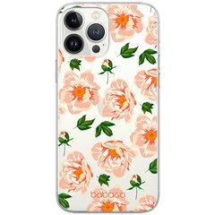 Telefoniümbris IPhone 6 PLUS Flowers 014 Osaline trükk Läbipaistev hind ja info | Telefoni kaaned, ümbrised | kaup24.ee