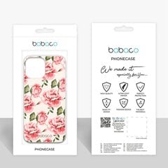 Telefoniümbris IPhone 6 PLUS Flowers 013 Täistrükk Heleroosa hind ja info | Telefoni kaaned, ümbrised | kaup24.ee