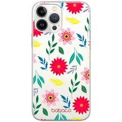 Telefoniümbris IPhone 6 PLUS Flowers 010 Osaline trükk Läbipaistev hind ja info | Telefoni kaaned, ümbrised | kaup24.ee