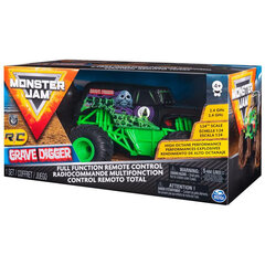 Внедорожник Monster Jam Grave Digger 1:24 6044955 цена и информация | Игрушки для мальчиков | kaup24.ee