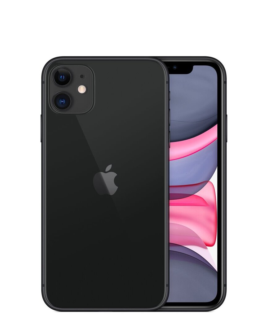 Apple iPhone 11 128GB black MHDH3 hind ja info | Telefonid | kaup24.ee