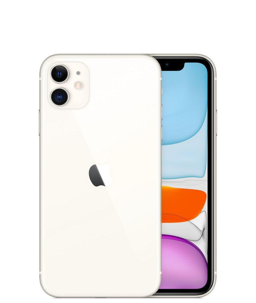 Apple iPhone 11 64GB White MHDC3ET/A цена и информация | Telefonid | kaup24.ee