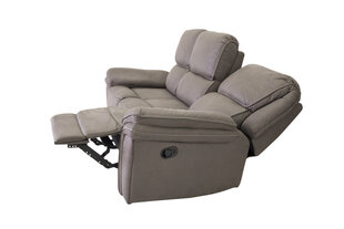 Diivan Saranda 3-kohaline recliner, hall hind ja info | Diivanid ja diivanvoodid | kaup24.ee