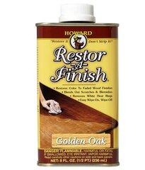 Mööbli renoveerija, Howard, Restor-A-Finish 236 ml, Golden Oak цена и информация | Импрегнанты, средства для ухода | kaup24.ee