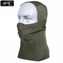 Balaclava koos salliga, GFC Tactical, Olive цена и информация | Мужские шарфы, шапки, перчатки | kaup24.ee