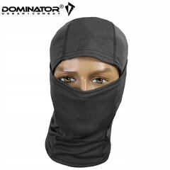 Termoaktiivne balaclava, Dominator, Ninja, Must hind ja info | Meeste sallid, mütsid ja kindad | kaup24.ee