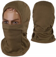 Balaclava koos salliga, Dominator, Microfleece, Tan hind ja info | Meeste sallid, mütsid ja kindad | kaup24.ee