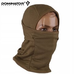 Balaclava koos salliga, Dominator, Microfleece, Tan hind ja info | Meeste sallid, mütsid ja kindad | kaup24.ee