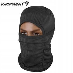 Balaclava koos salliga, Dominator, Microfleece, Must цена и информация | Мужские шарфы, шапки, перчатки | kaup24.ee