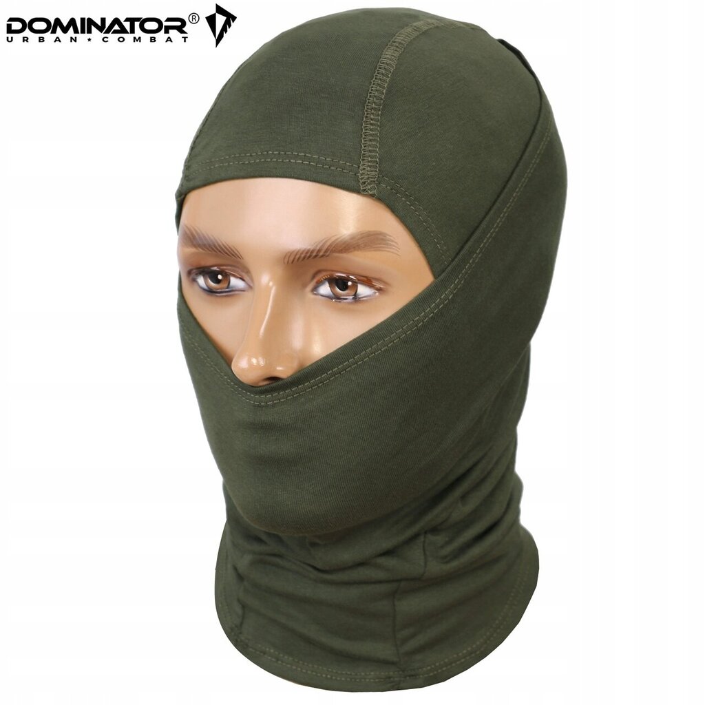 Balaclava koos salliga, Dominator, Ninja, Olive hind ja info | Meeste sallid, mütsid ja kindad | kaup24.ee